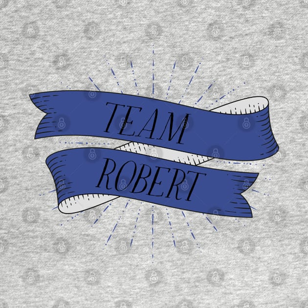 Team Robert - Blue Scarf by Stars Hollow Mercantile